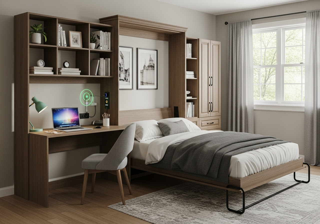 What are the 2025 Murphy bed trends for sustainable and smart designs?