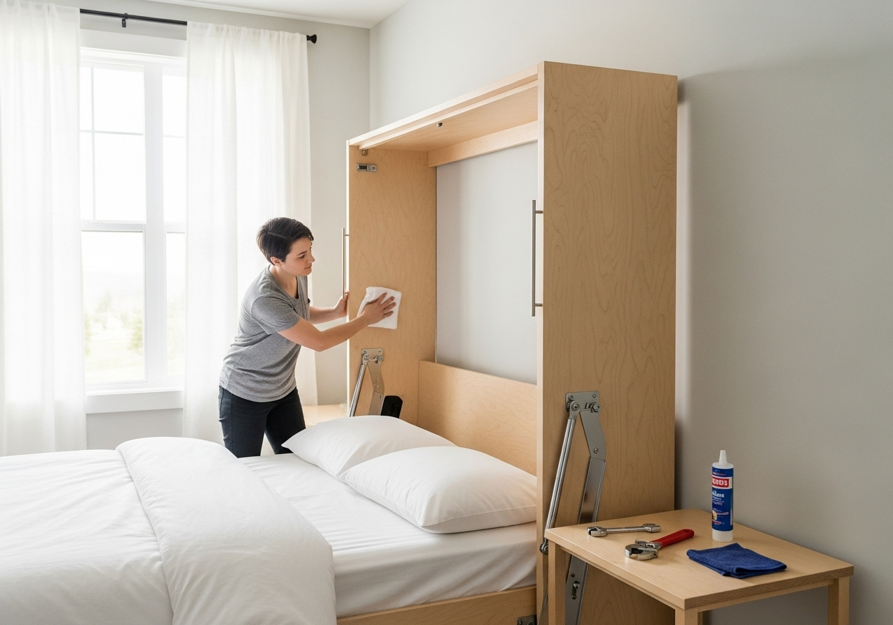 How to Clean and Maintain Your Murphy Bed?