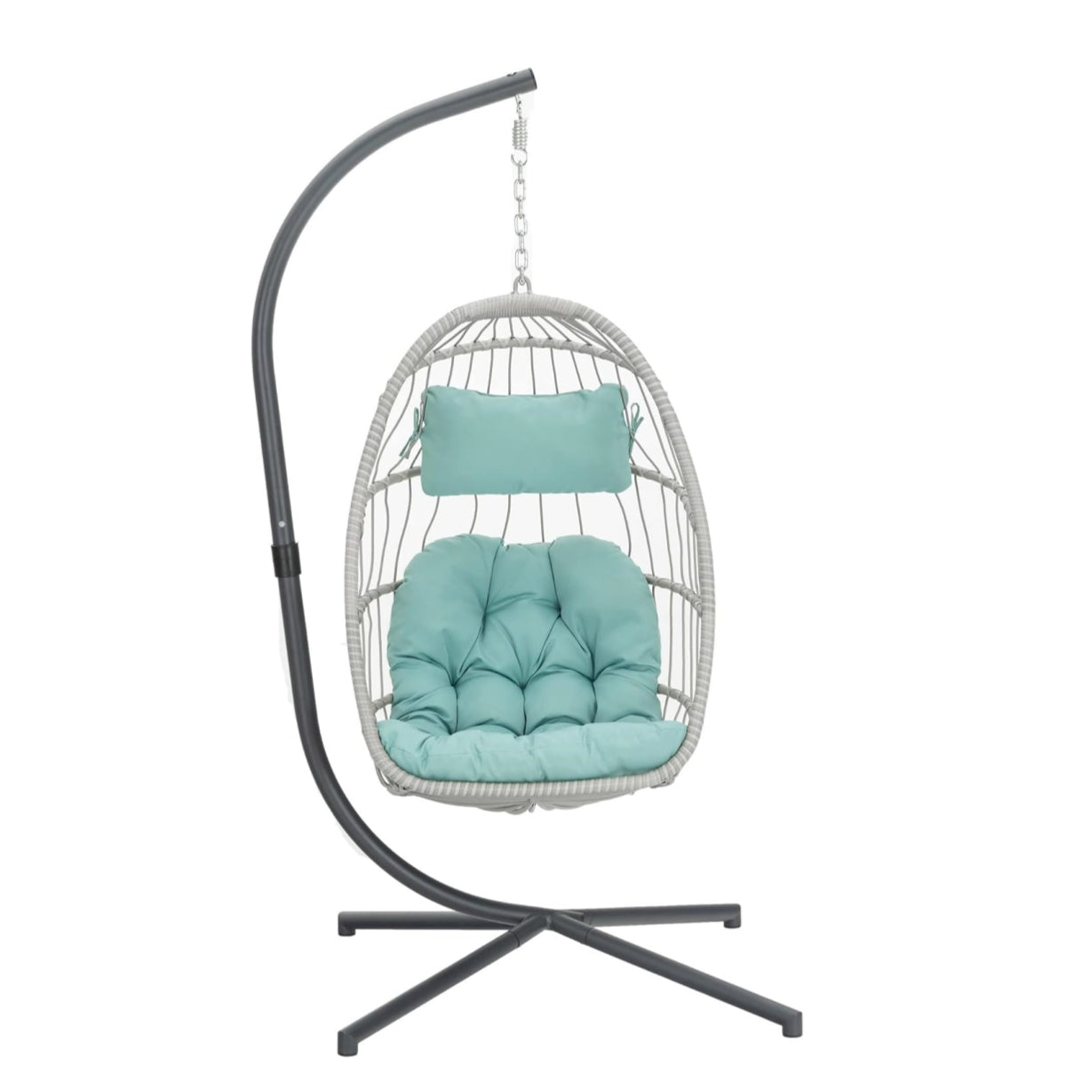 Outdoor Hammock Egg Hanging Chair with Cushion