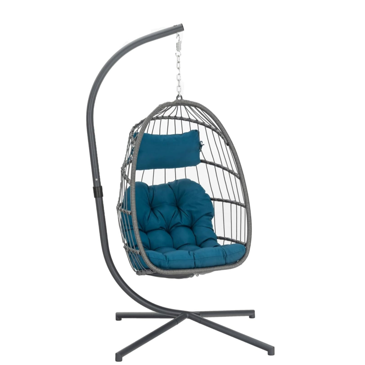 Outdoor Hammock Egg Hanging Chair with Cushion