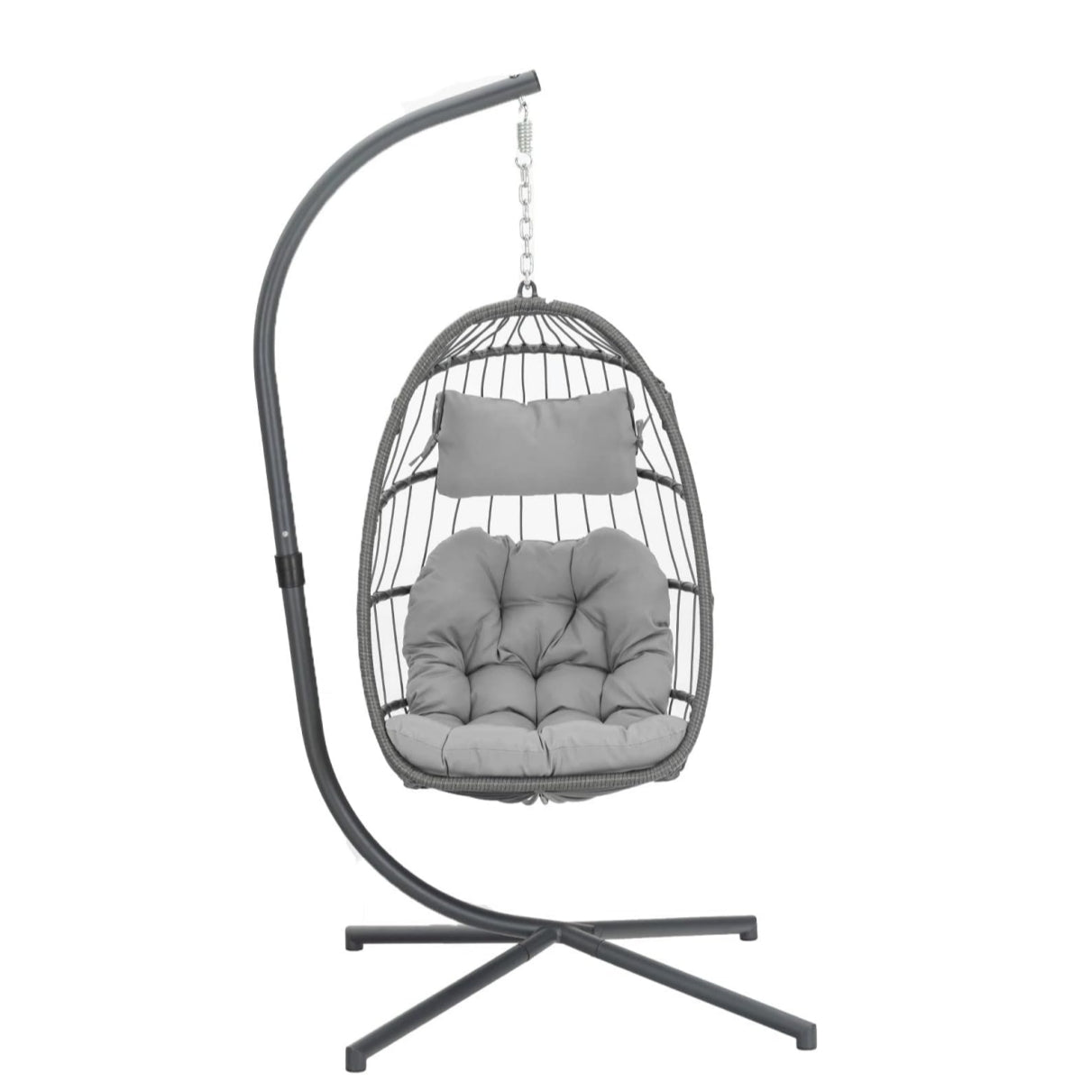 Outdoor Hammock Egg Hanging Chair with Cushion