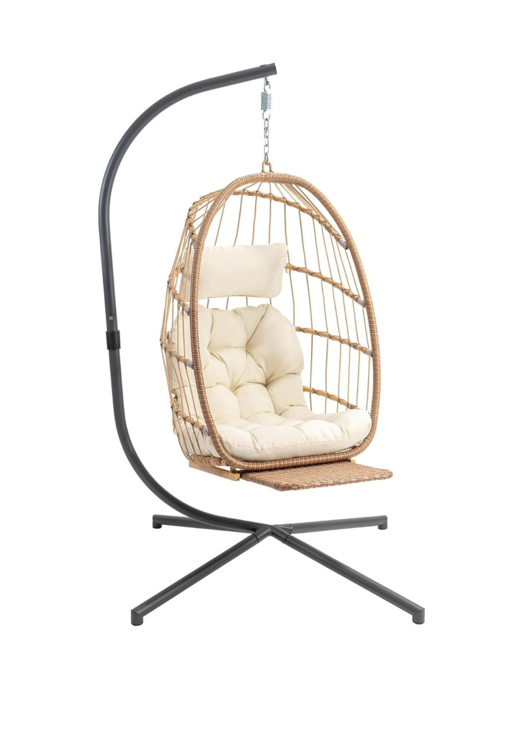 Outdoor Hammock Egg Hanging Chair with Cushion