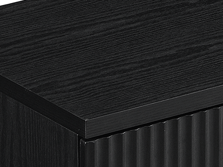 4 Doors Accent Fluted Sideboard Buffet Storage Cabinet