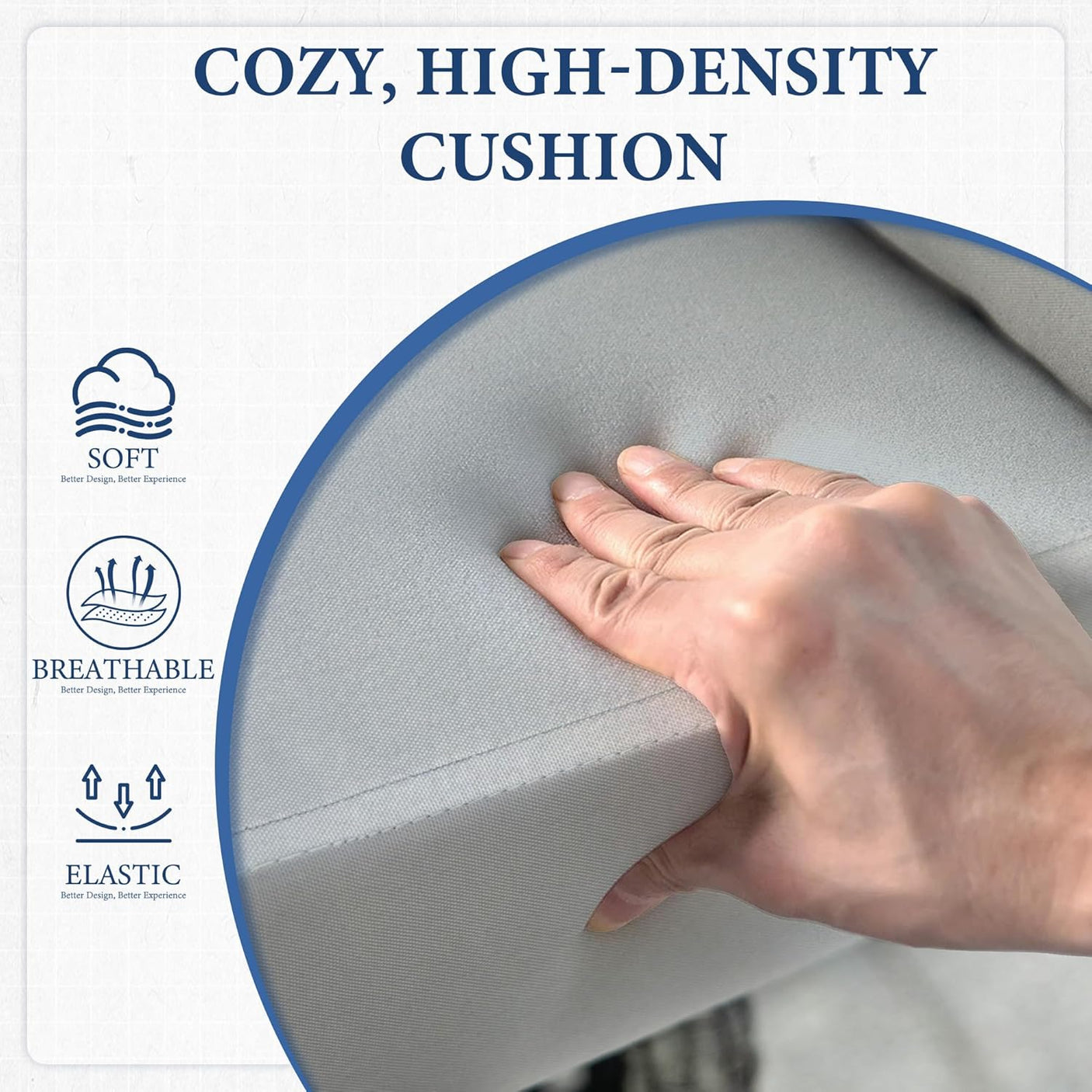 Outdoor Gliding Rocking Steel Stand Double Egg Chair