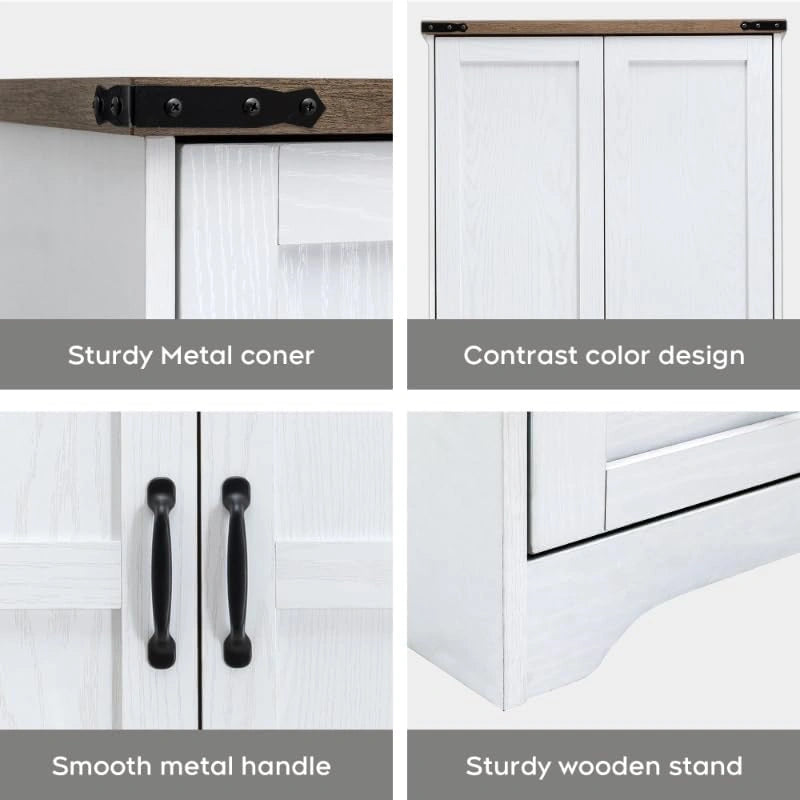 YECHEN 71" Modern Armoire Wardrobe: All-in-One Storage with 2 Drawers & Adjustable Shelves