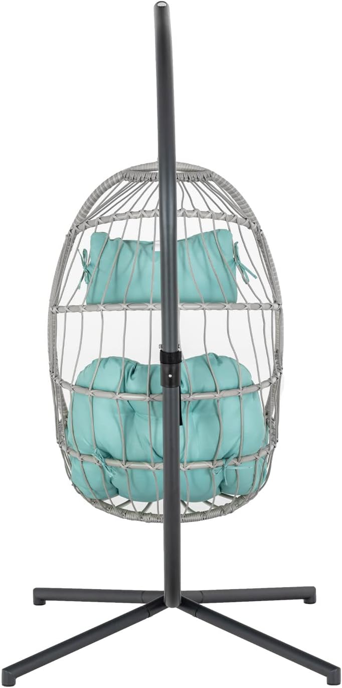 Outdoor Hammock Egg Hanging Chair with Cushion