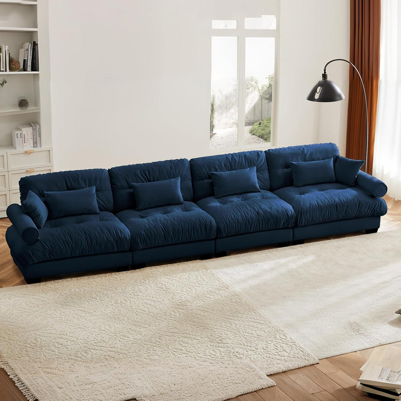 Cloud Sofa - Modular Sectional Couch with Plush Velvet & Deep Seats