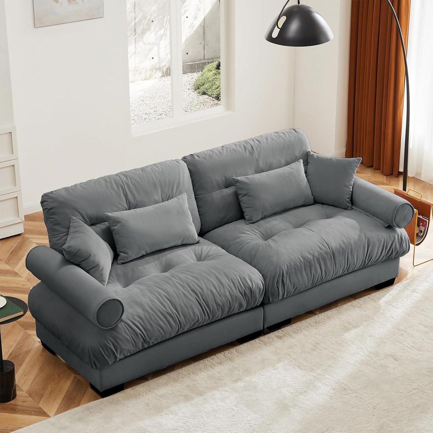 Cloud Sofa - Modular Sectional Couch with Plush Velvet & Deep Seats