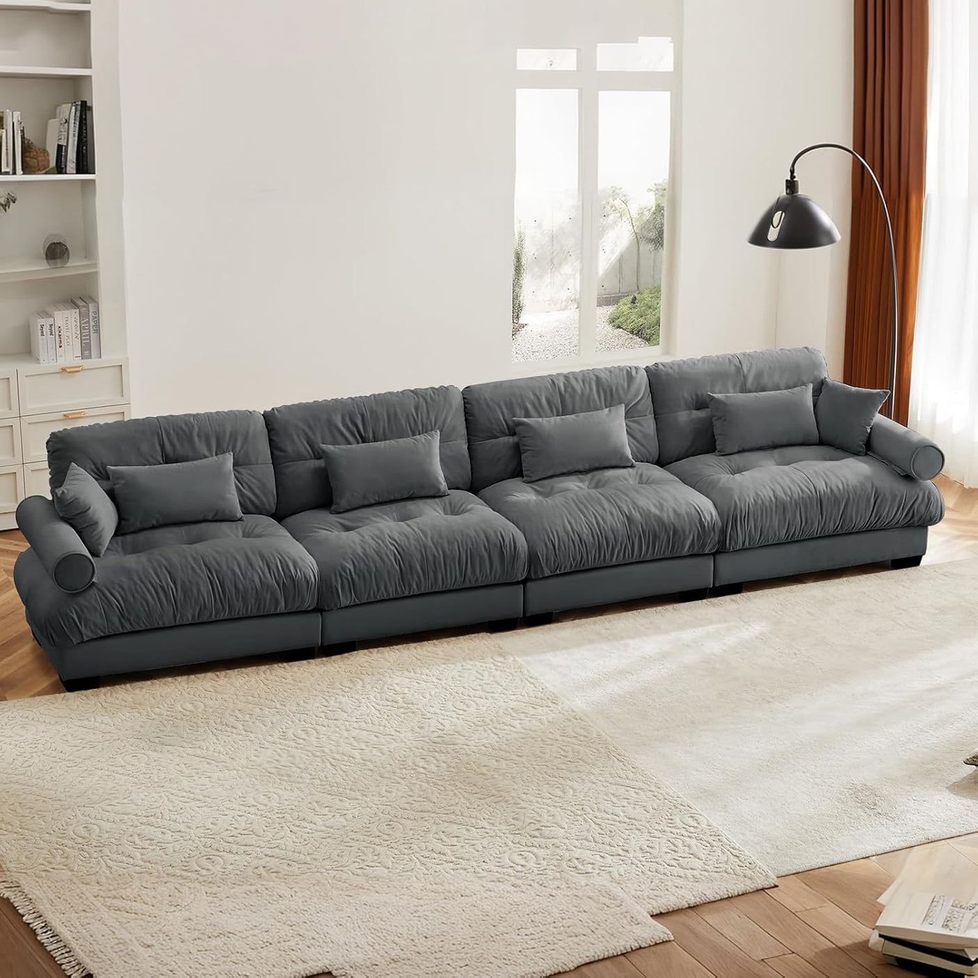 Cloud Sofa - Modular Sectional Couch with Plush Velvet & Deep Seats