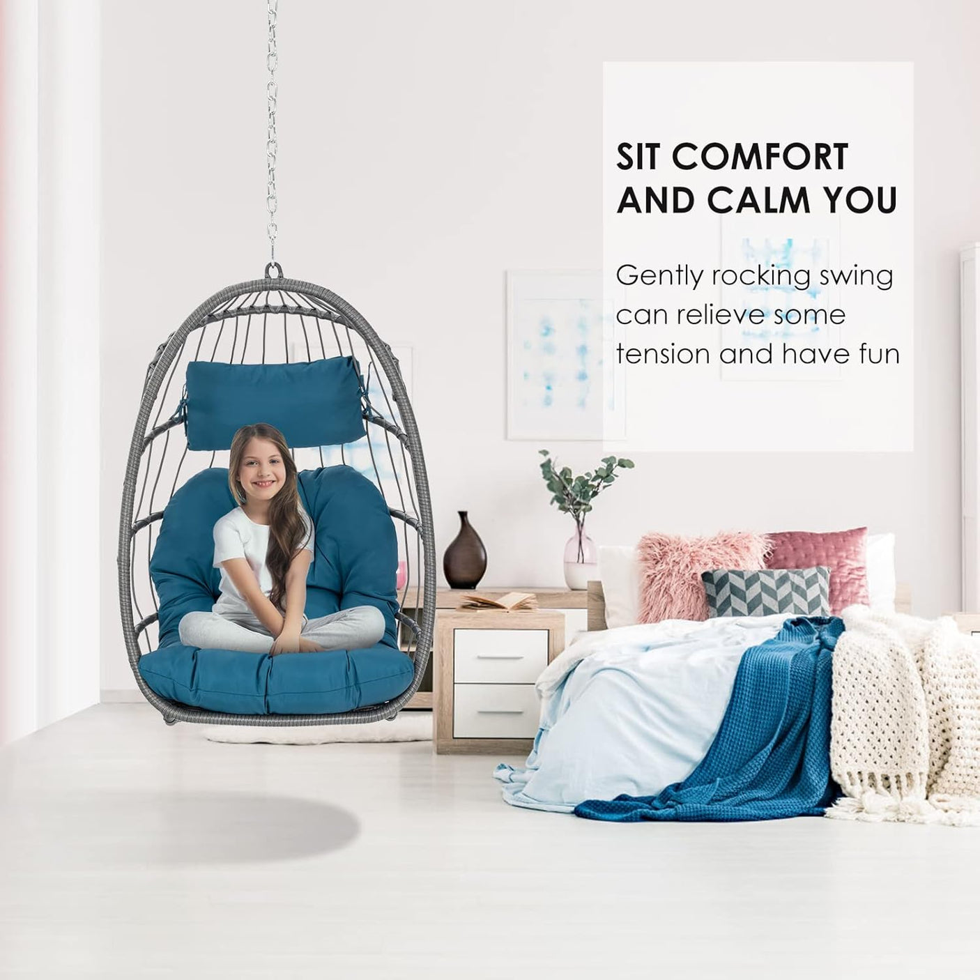 Hanging Egg Chair Outdoor Without Stand Indoor