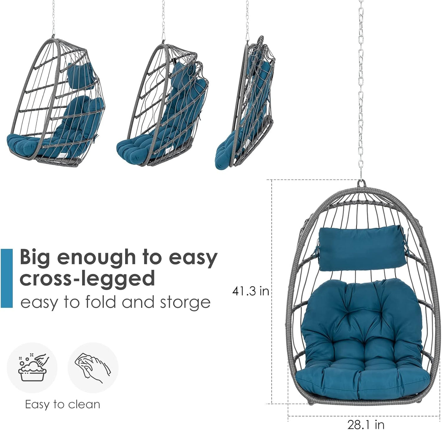 Hanging Egg Chair Outdoor Without Stand Indoor