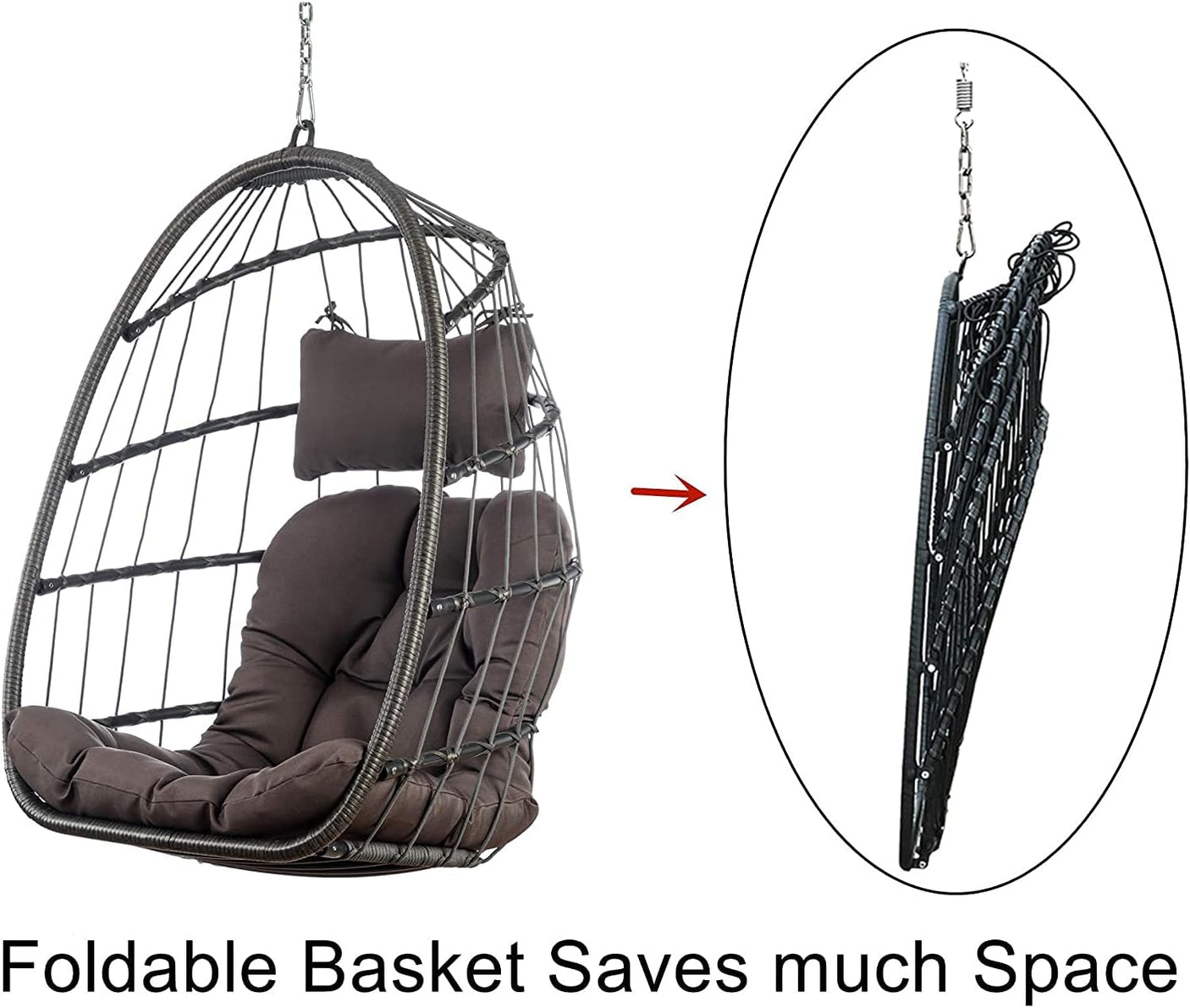 Hanging Egg Chair Outdoor Without Stand Indoor