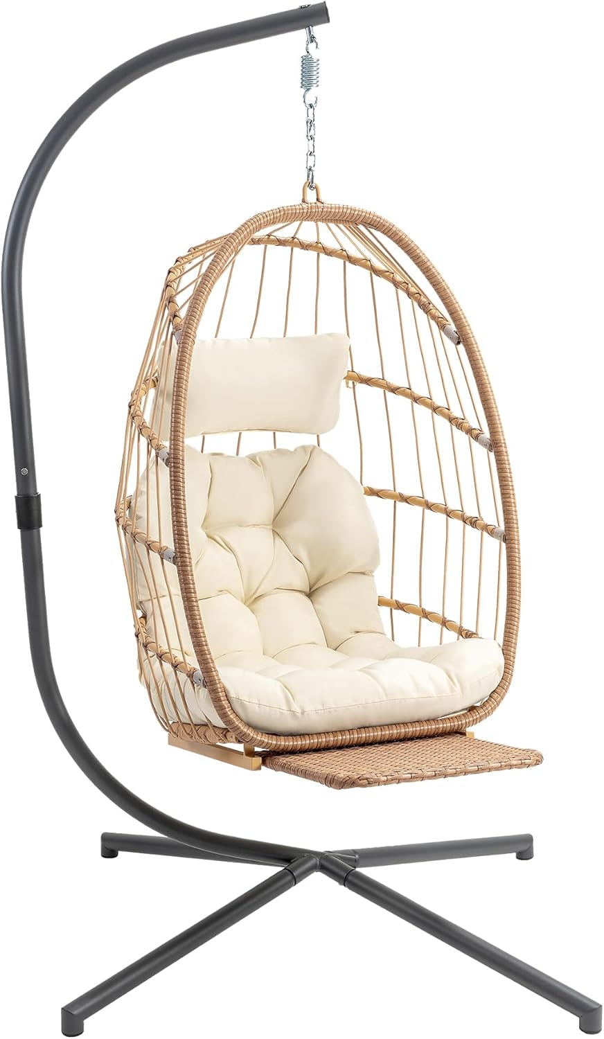 Outdoor Hammock Egg Hanging Chair with Cushion