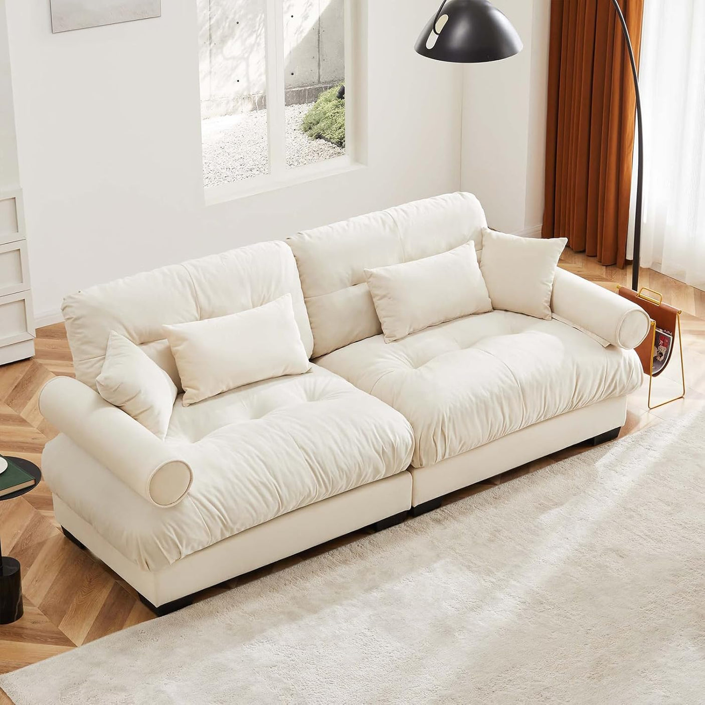 Cloud Sofa - Modular Sectional Couch with Plush Velvet & Deep Seats