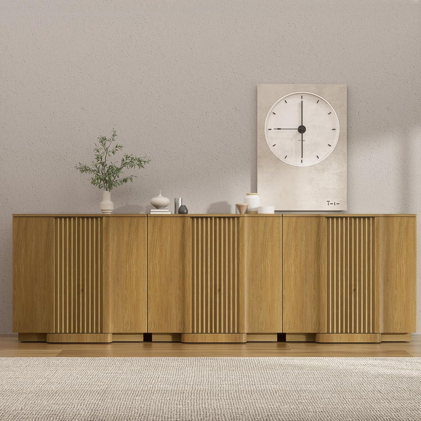 31.5" Modern Buffet Cabinet With Storage