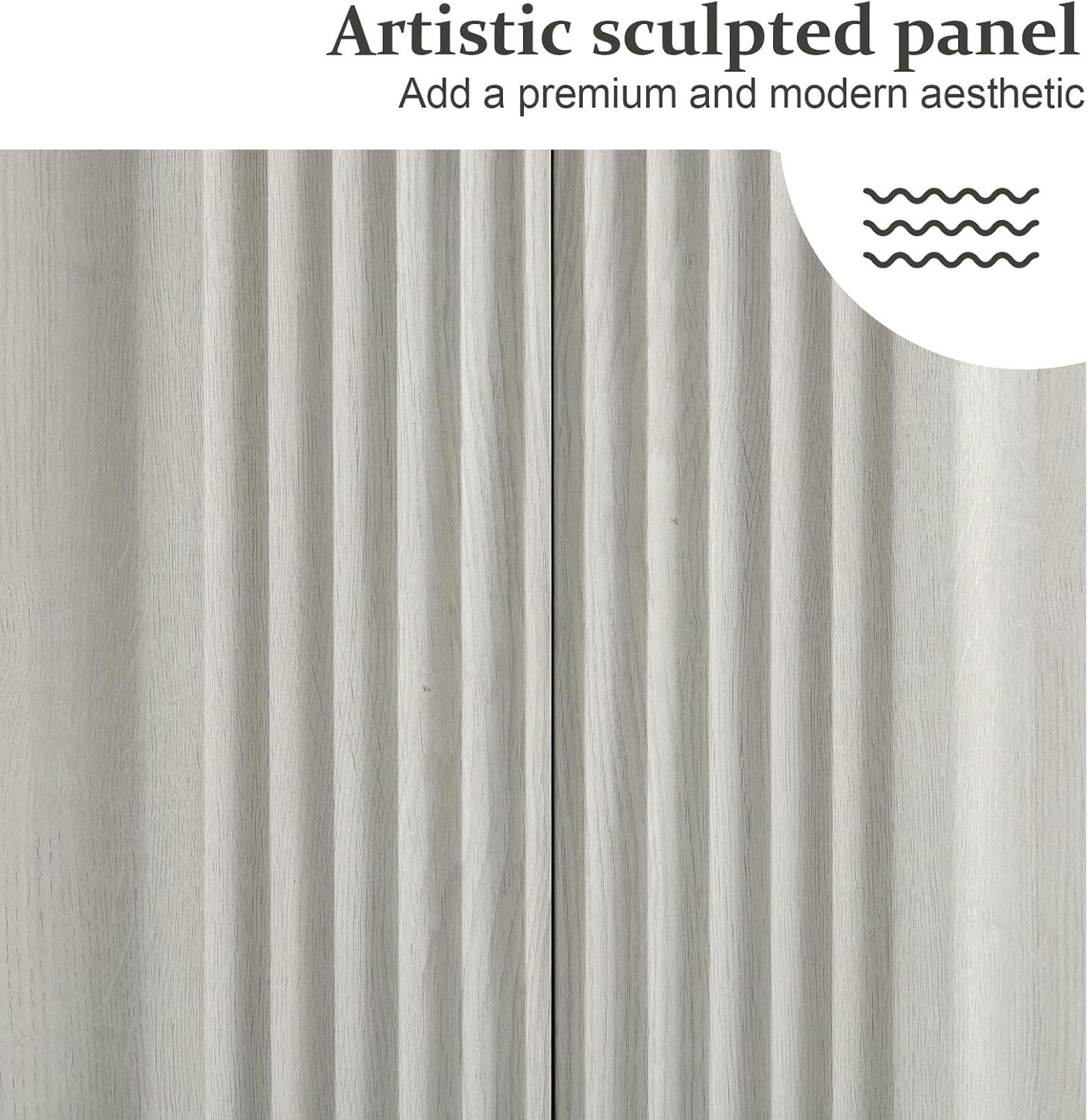 31.5" Modern Buffet Cabinet With Storage