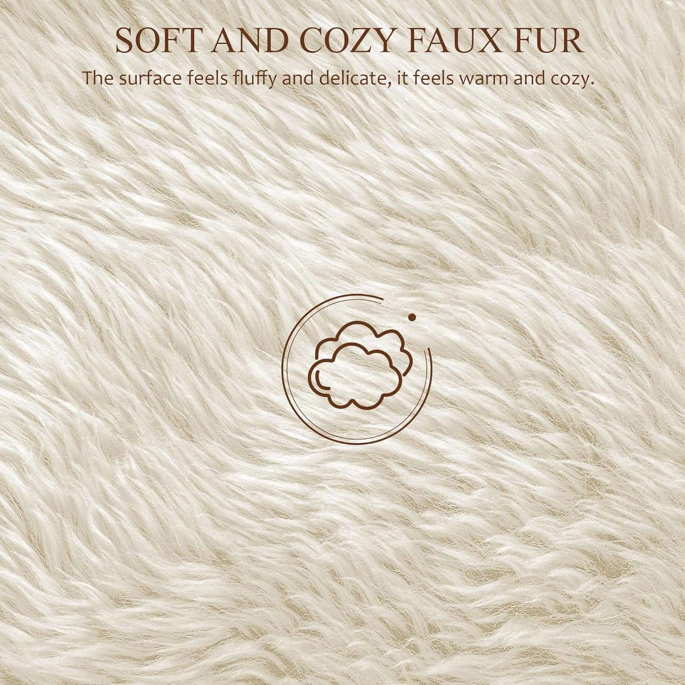 Boho Boucle Cloud Upholstered Platform Bed - Fluffy Soft Bed Frame with Rounded Corners