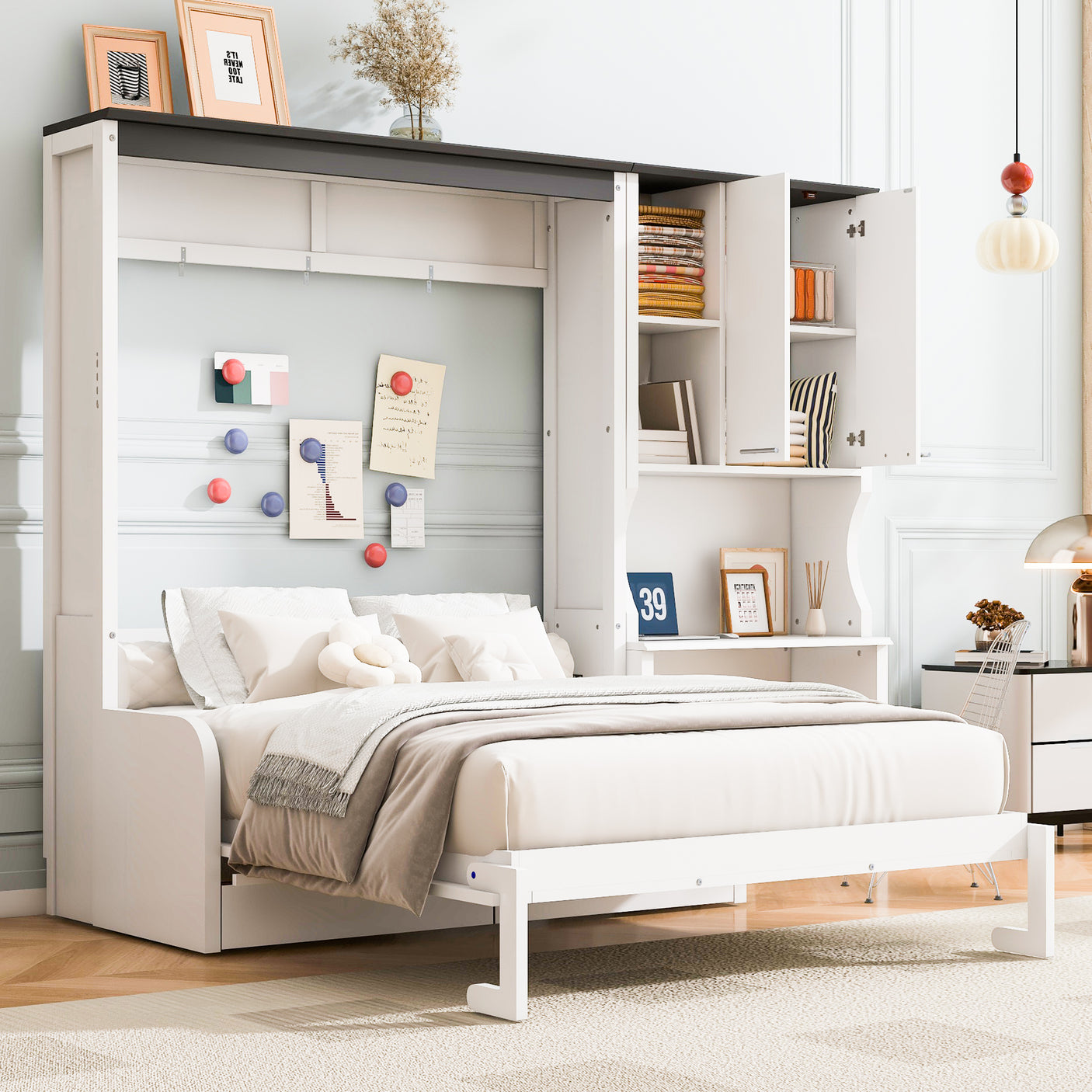 Multi-Functional Murphy Bed with Sofa Couch