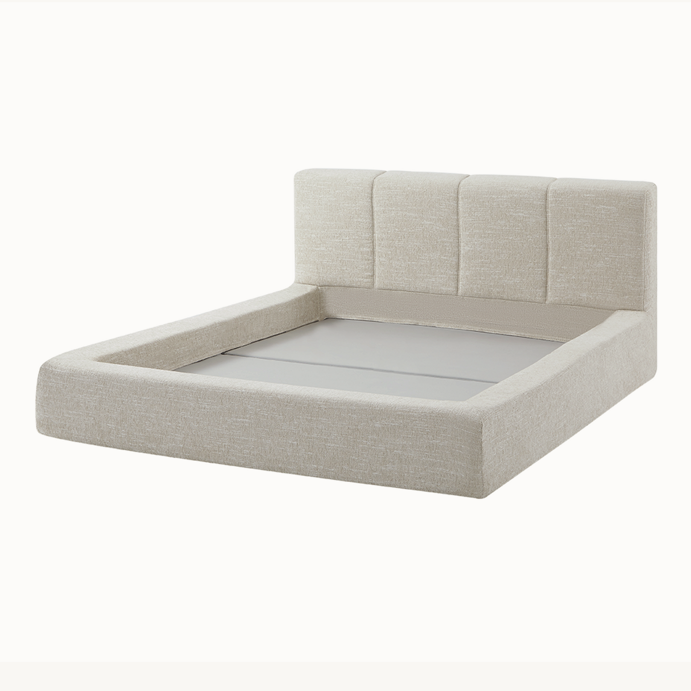 YECHEN Cloud Platform Bed – 15-Min Tool-Free Assembly, CULP® Performance Fabric & Stain-Resistant Cloud Frame