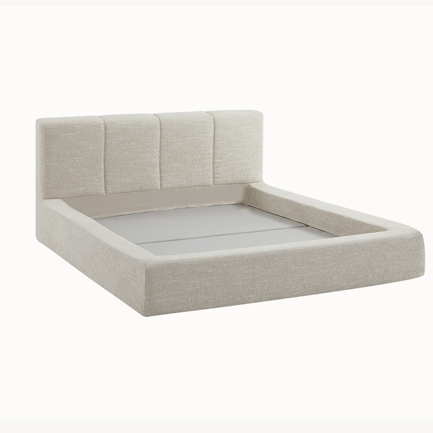 YECHEN Cloud Platform Bed – 15-Min Tool-Free Assembly, CULP® Performance Fabric & Stain-Resistant Cloud Frame