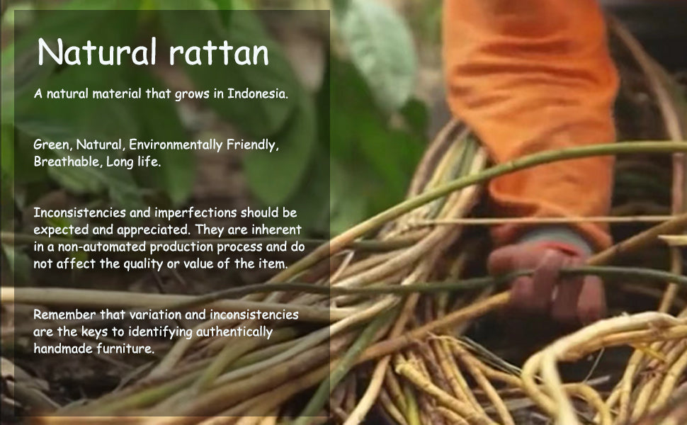 Handmade Imperfections, Natural Perfection: Why Rattan's Flaws Make It Truly Unique