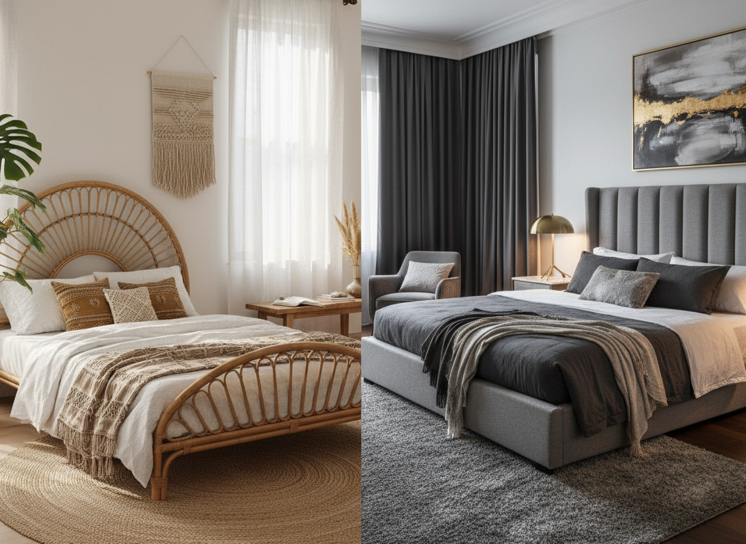 Best Rattan Bed Frame vs Upholstered Options: Pros, Cons, and Buyer Guide