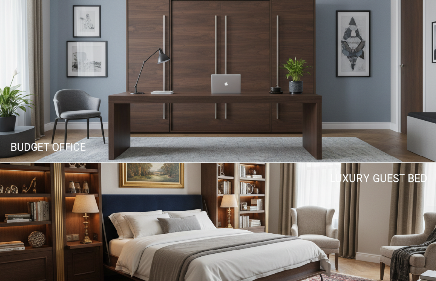 Entry-Level vs High-End Horizontal Murphy Beds: Investment Guide