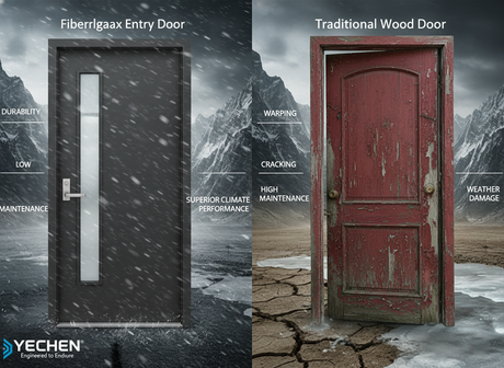 Fiberglass Doors: Complete Guide to Quality, Durability, and Performance vs Wood | Yechen