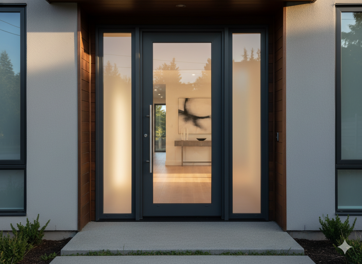 Fiberglass Doors with Sidelights: Adding Light and Design to Your Entryway