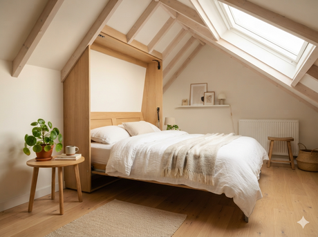Best Horizontal Murphy Beds for Attics: Slope Compatibility and Model Picks