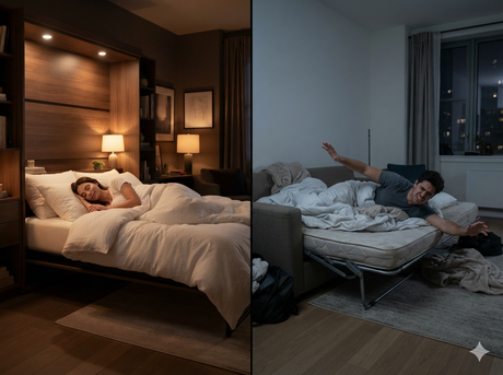 Murphy Bed vs. Sleeper Sofa: Which Offers a Better Night's Sleep? | Yechen