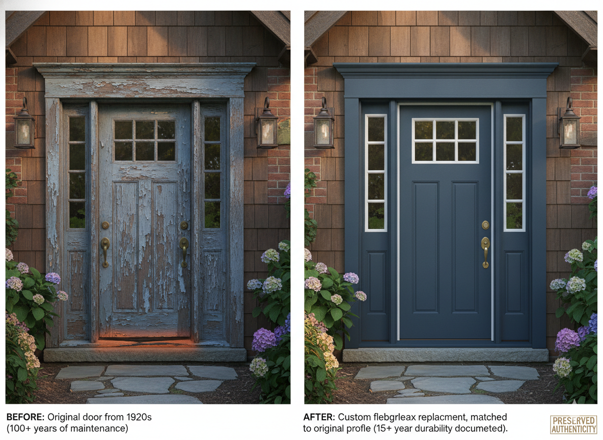 Fiberglass Doors for Historic Homes: Maintaining Curb Appeal While Upgrading Performance | Yechen