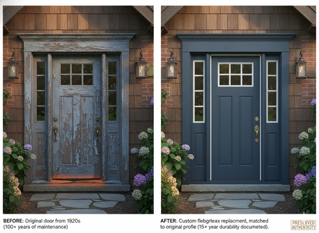 Fiberglass Doors for Historic Homes: Maintaining Curb Appeal While Upgrading Performance | Yechen