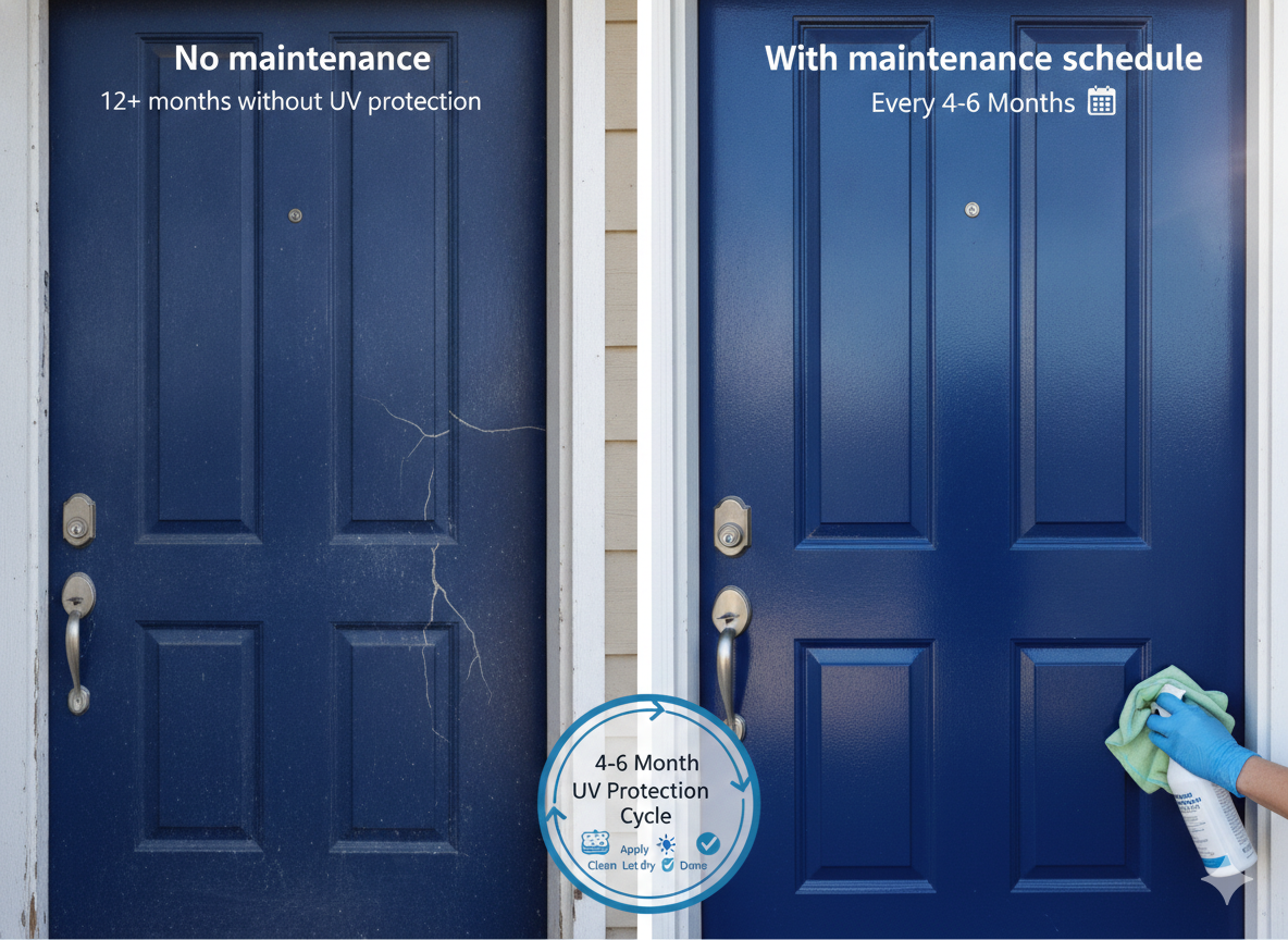 Fiberglass Door Maintenance: The 4-6 Month UV Protection Schedule That Works | Yechen