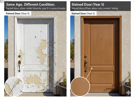 Paint vs Stain on Fiberglass Doors: Which Lasts Longer in Sunny Climates? | Yechen