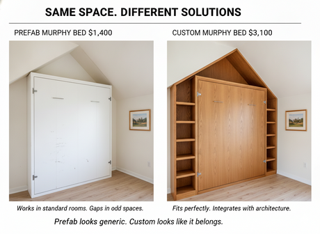 Custom vs Prefab Murphy Beds: When Hiring a Local Cabinet Maker Pays Off | Yechen