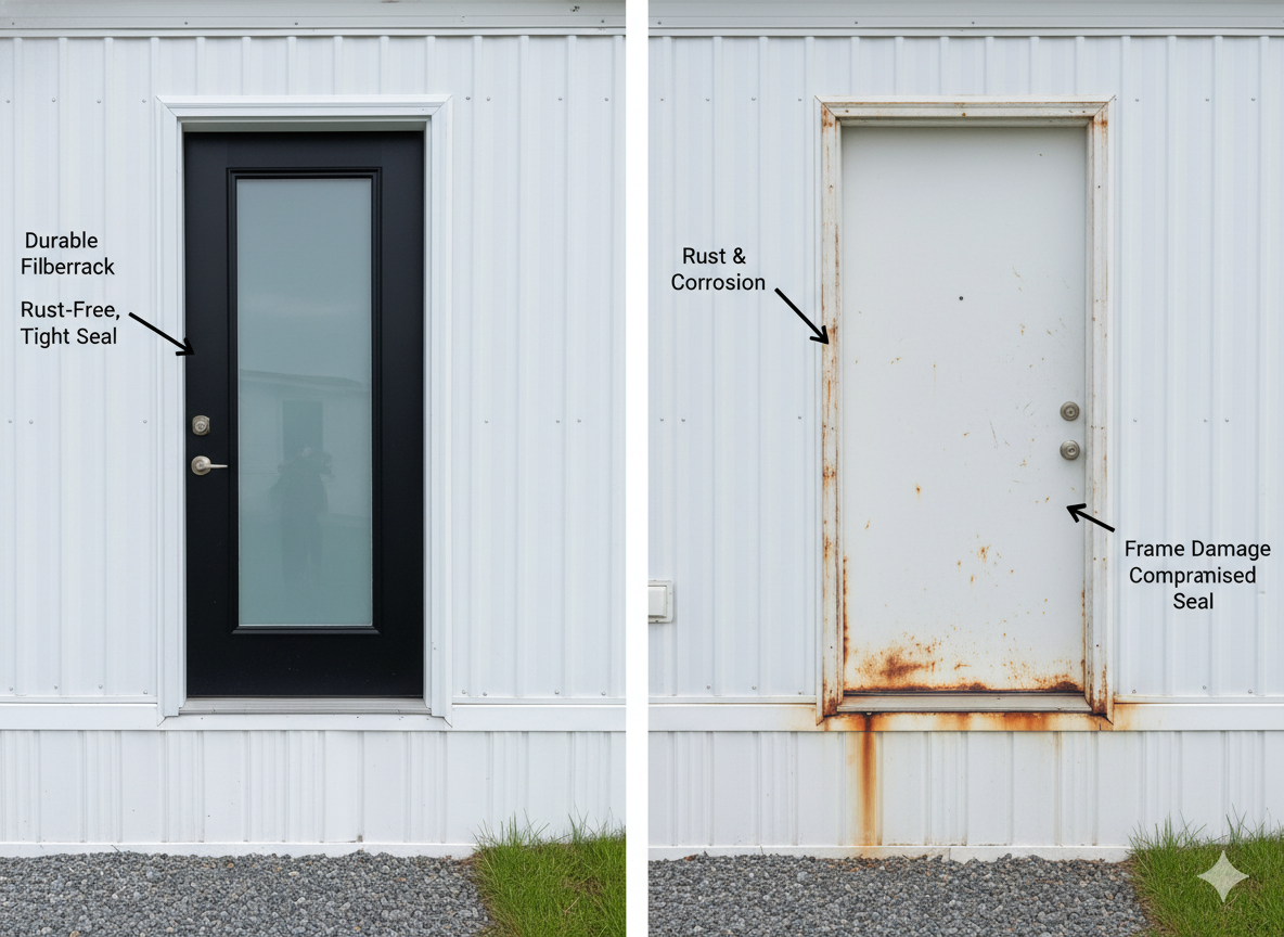 Fiberglass Entry Doors for Mobile Homes - Durability & Cost Analysis | Yechen