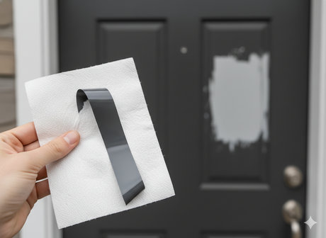 Paint Wipes Off My Fiberglass Door With a Damp Cloth — Is the Door Ruined? | Yechen