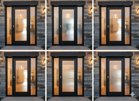 Glass Panel Options for Fiberglass Entry Doors: Privacy, Light, and Aesthetics