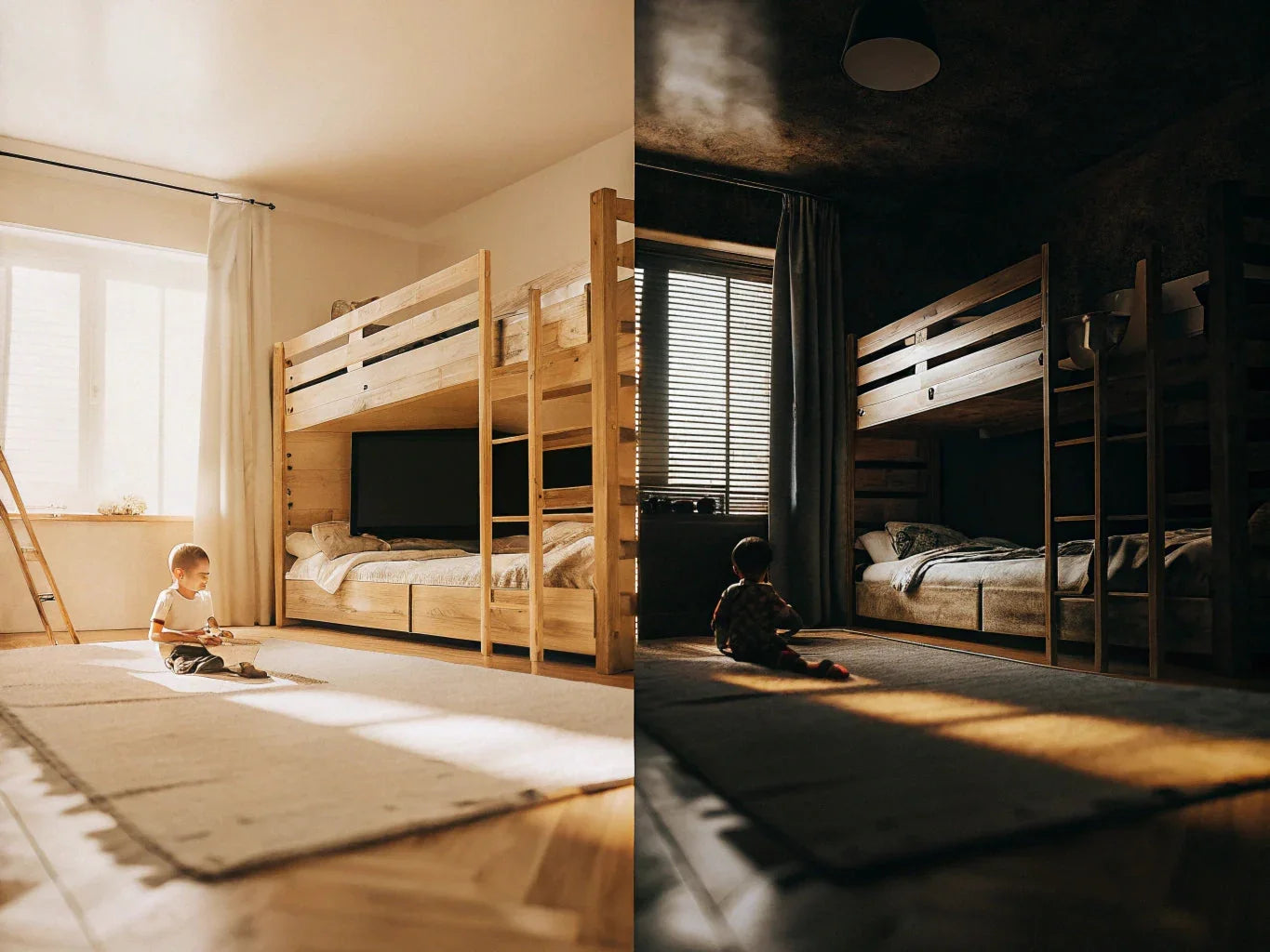 Horizontal Murphy Bed vs Bunk Bed: Family-Friendly Options for Shared Spaces
