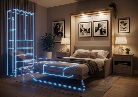 Horizontal Murphy Bed vs Vertical Murphy Bed: Which Saves More Space in Small Bedrooms?