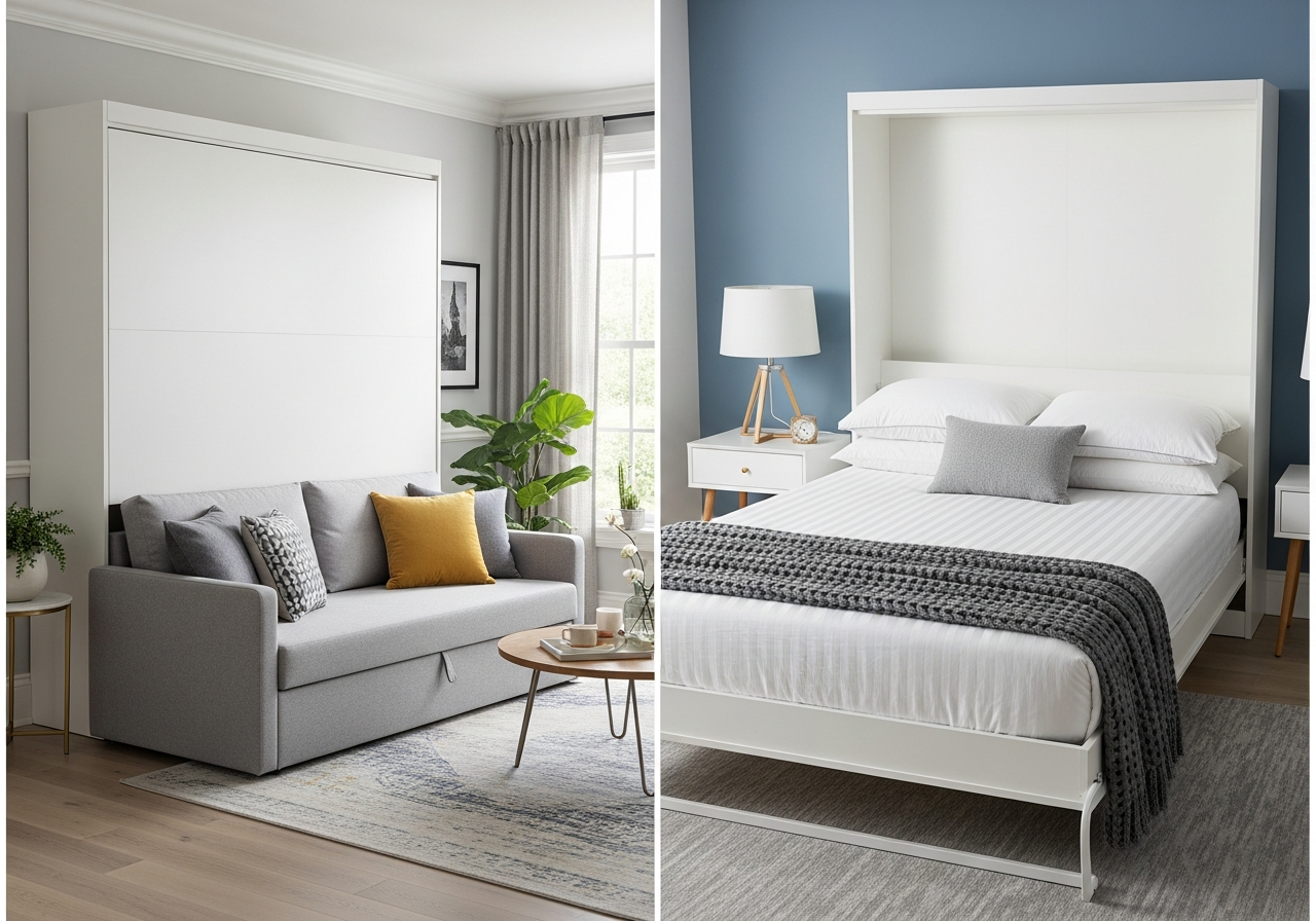 Horizontal Murphy Bed with Sofa vs Standalone: Which Multifunctional Design is Worth It?