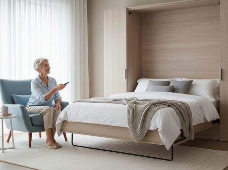 Manual vs Electric Horizontal Murphy Beds: Ease of Use for Seniors
