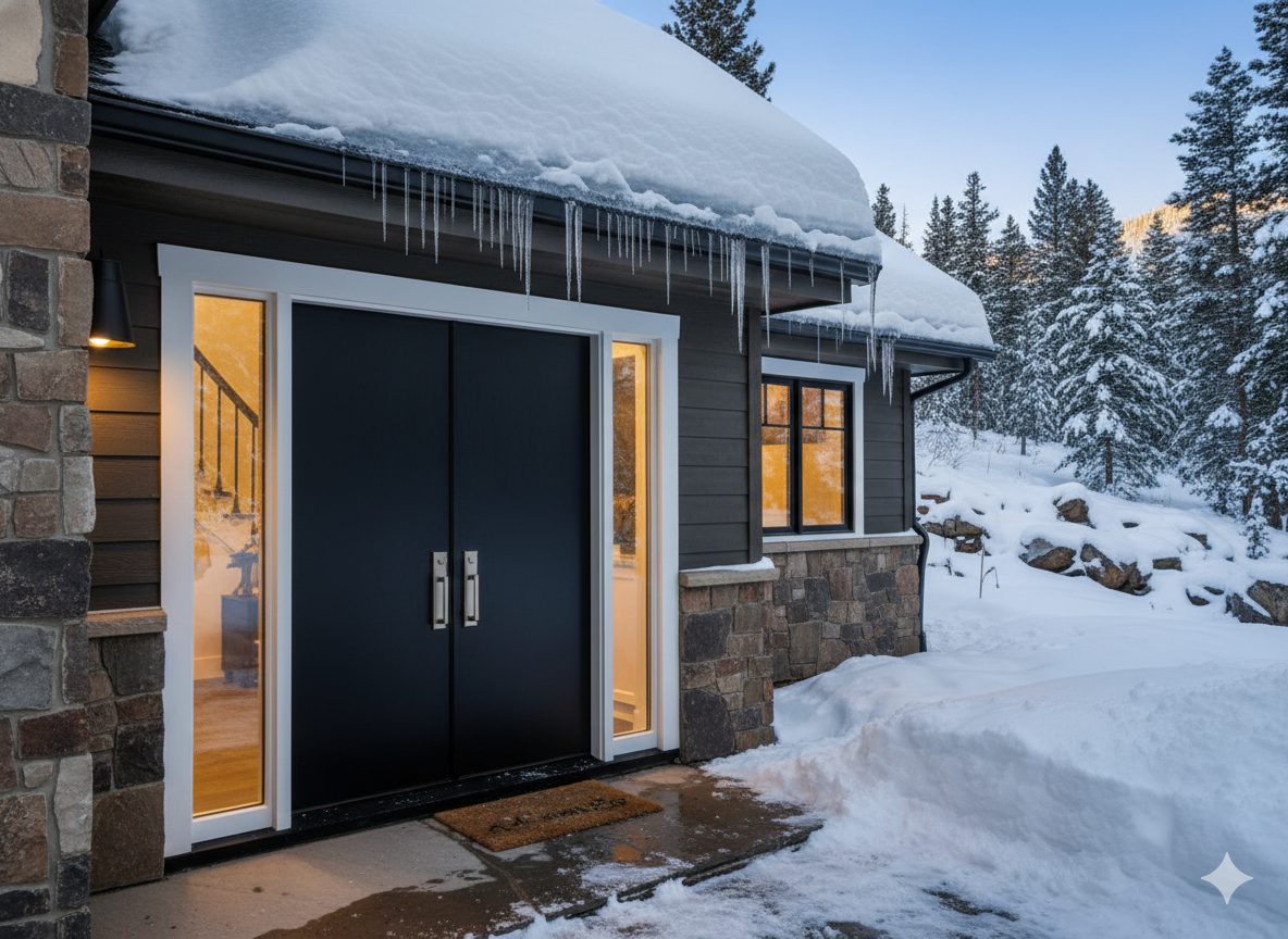 Mountain Climate Entry Doors: Snow Load, Ice Dams, and Fiberglass Performance