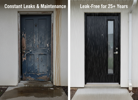 My Entry Door Leaks in Heavy Rain: Is Fiberglass the Fix?