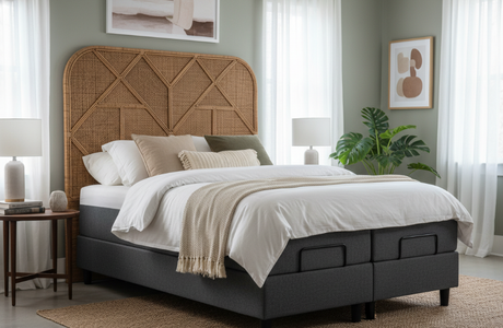 Rattan Bed Frame vs Electric Adjustable: Tech Integration