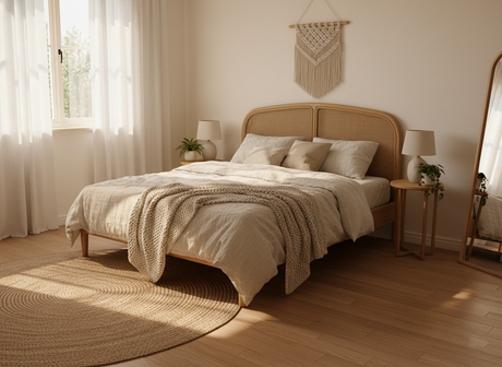Rattan Bed Frame vs Wicker Bed Frame: Material Differences and Best Picks