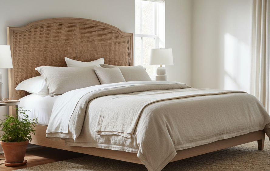 Restoration Hardware Rattan Bed Frame High-End Review: Elegance
