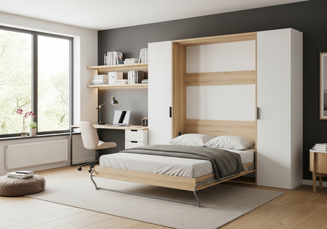 Solid Wood vs Engineered Wood Horizontal Murphy Beds: Durability and Price Guide