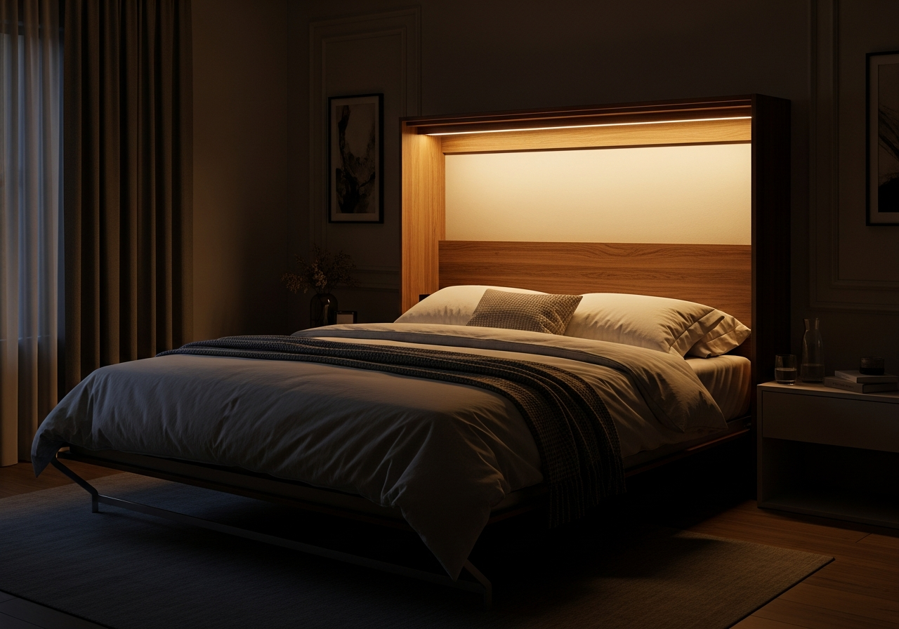 12 Expert Lighting Solutions to Enhance Your Horizontal Murphy Bed
